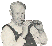 Willie playing the whistle