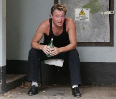 Michael Flatley in pausa